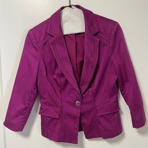 White House Black Market tapered jacket